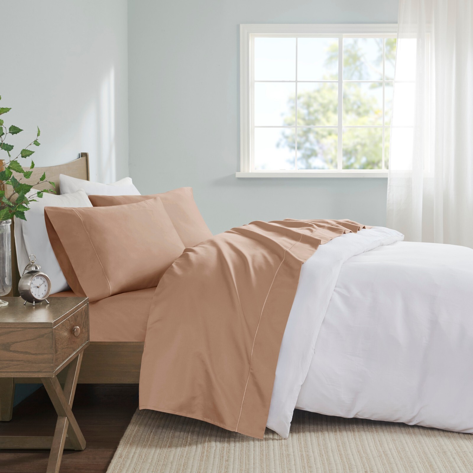 Madison Park 600 Thread Count Pima Cotton Deep Pocket Sheet Set