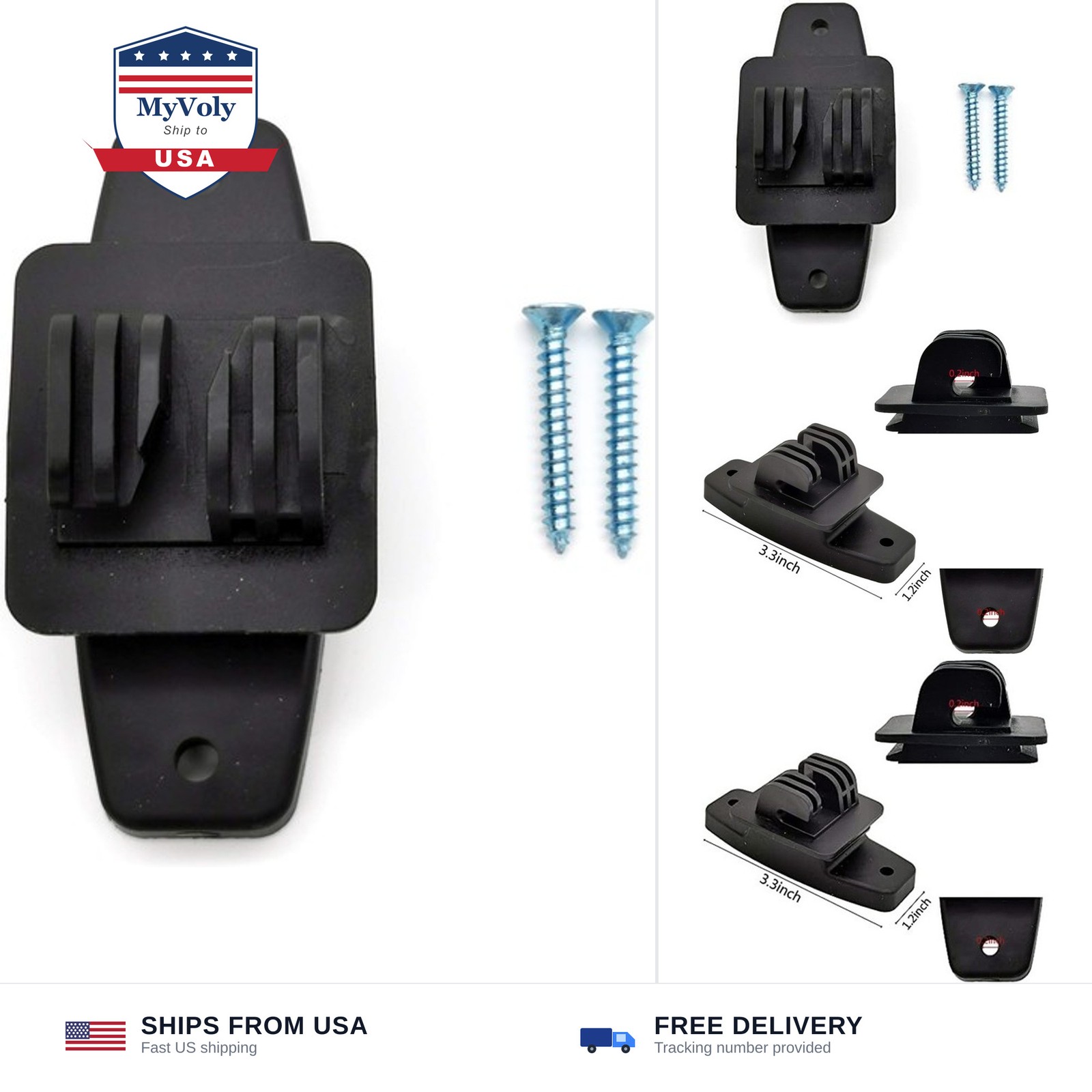 Electric Fence Wood Post Claw Insulators, Black ，50 Pack | Nail on Insulator,...