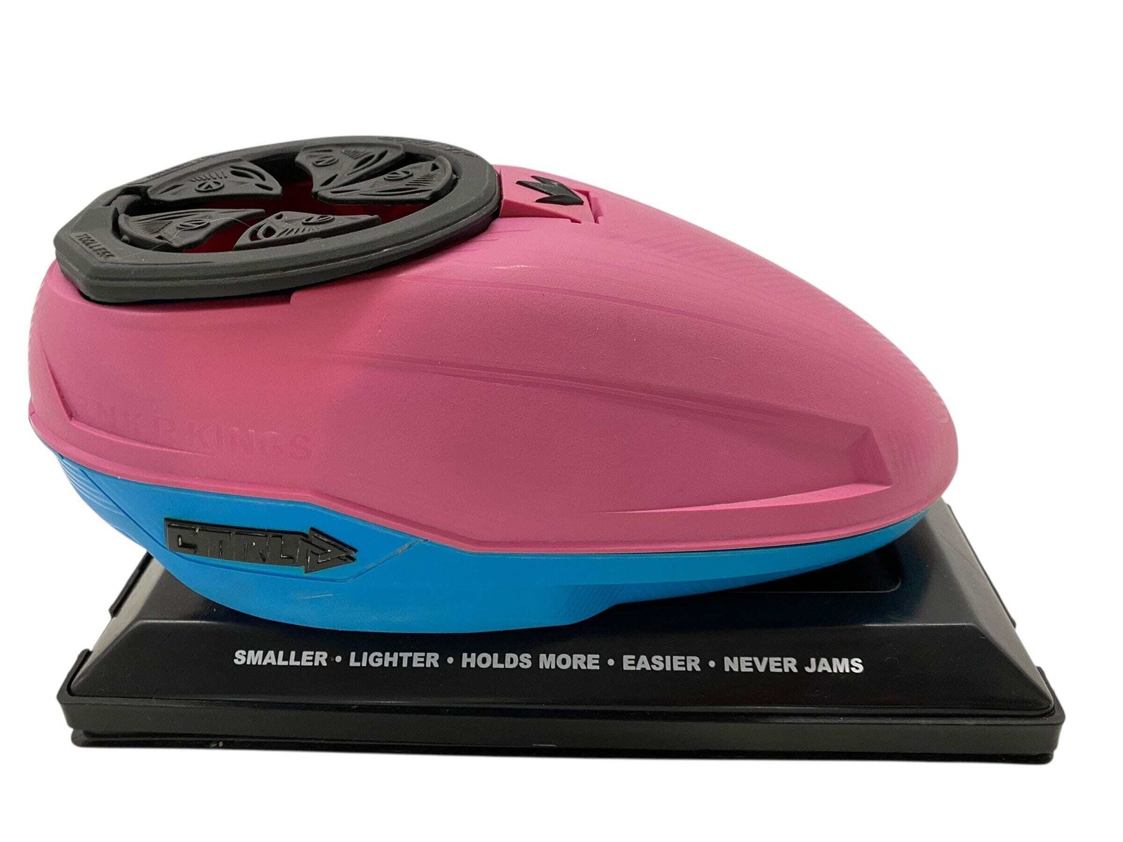 BunkerKings CTRL Paintball Hopper Loader Pink/Blue