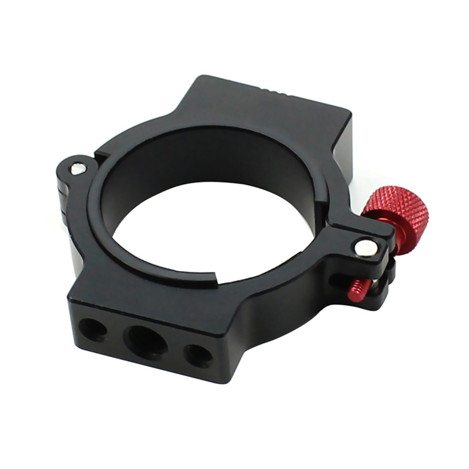 1/4 Screw Hole Expansion Ring Microphone LED Video Light Mounting Clip Adapter