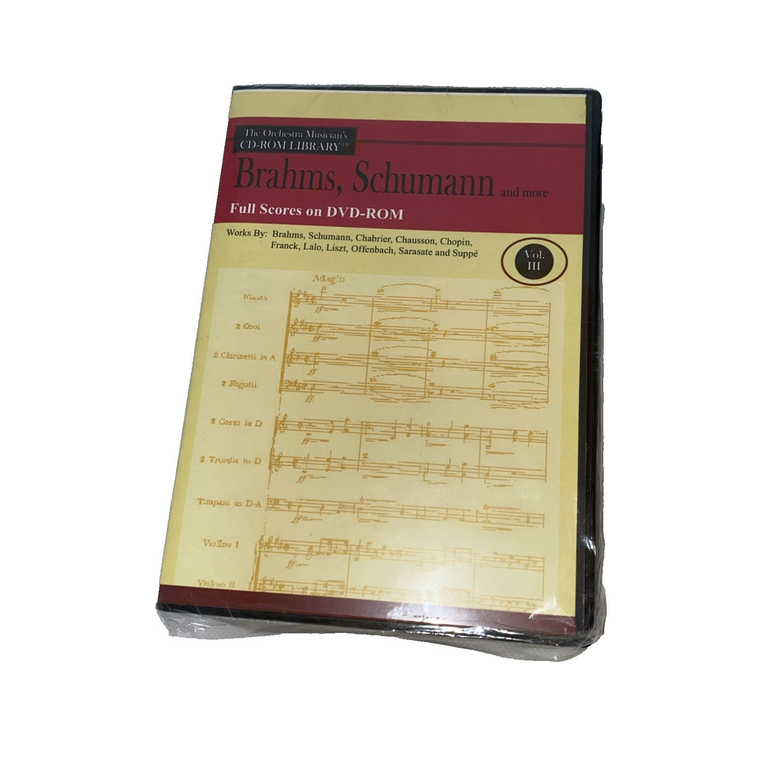 NEW (Other) Brahms Schumann Complete Trumpet Cornet Parts 74 Songs Sealed CD