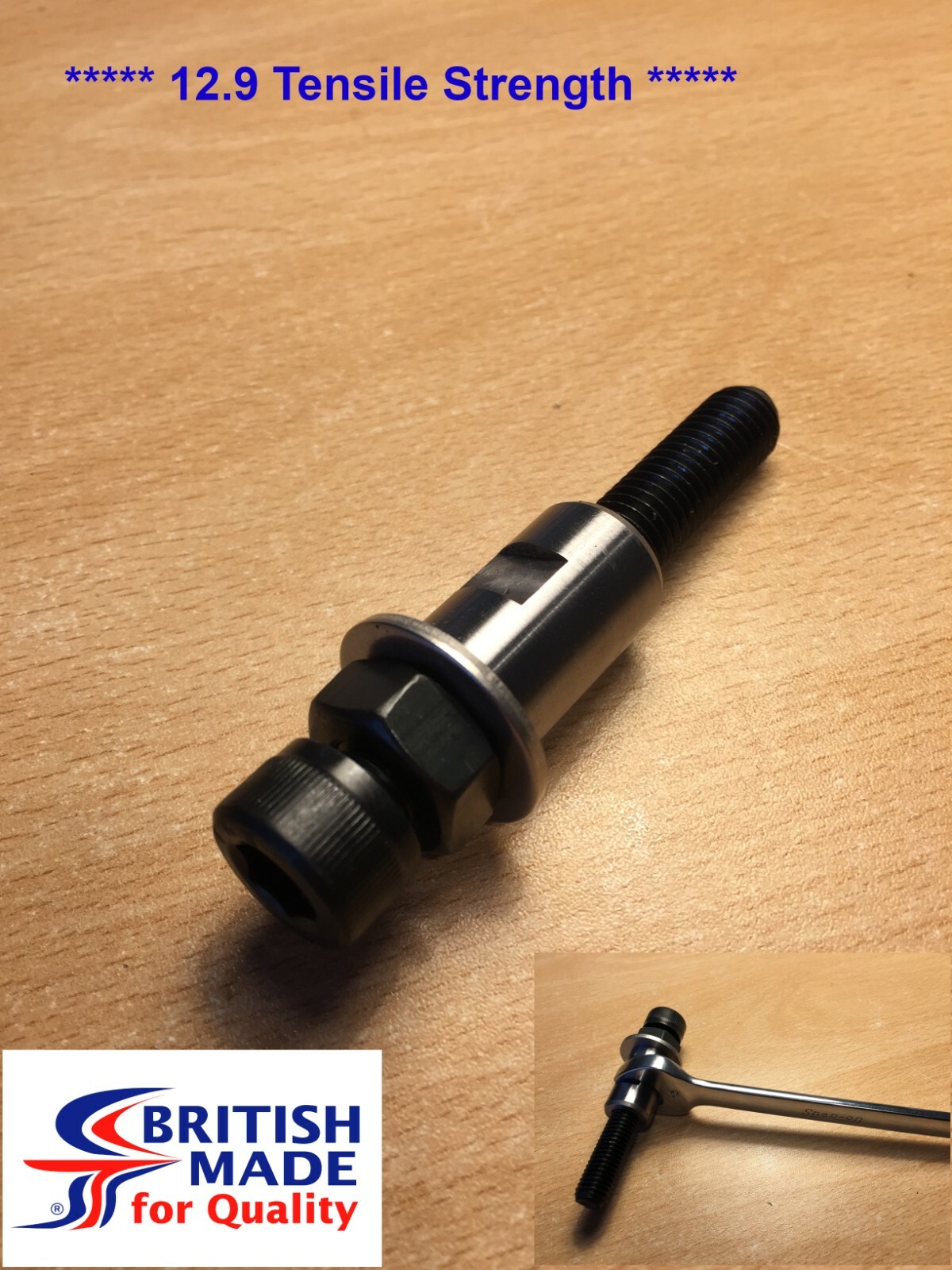 M10 - ENGINEERS RIVNUT NUTSERT HEAVY DUTY HIGH TENSILE (8.8)  RIVET NUT TOOL