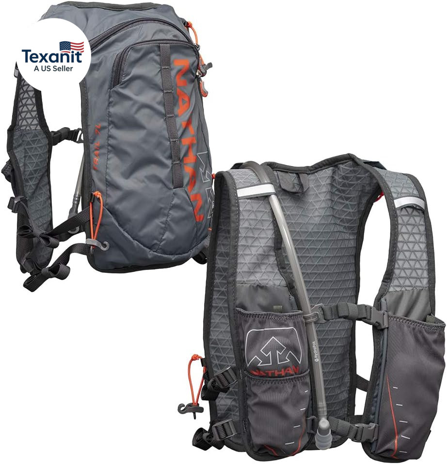 Trailmix 7L Running Vest for Men & Women, Hydration Vest W/ 2L Bladder Hydration