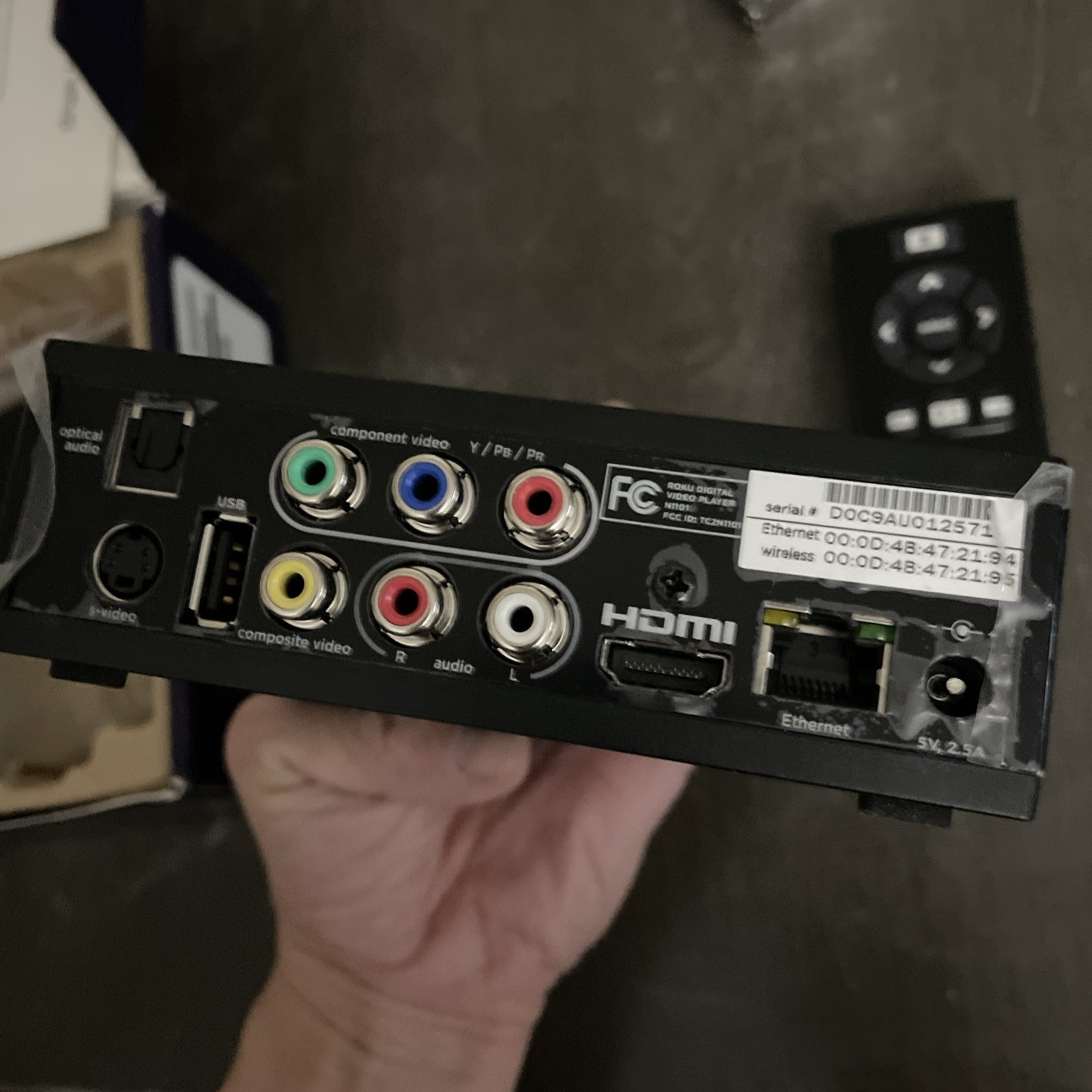 ROKU MEDIA STREAMER N1101 WITH REMOTE