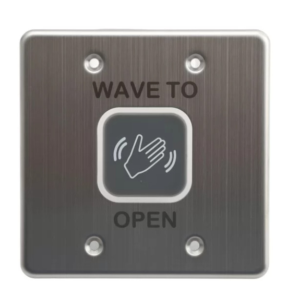 BEA 10MS41-D Wave to Open Touchless Switch  (Text & Hand Logo, Stainless Steel)