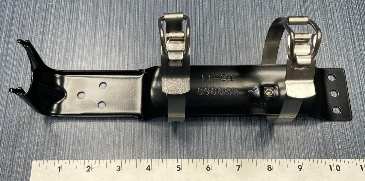 Kidde Aerospace & Defense Fire Extinguisher Bracket 896698-2 Steel Mount/Holder