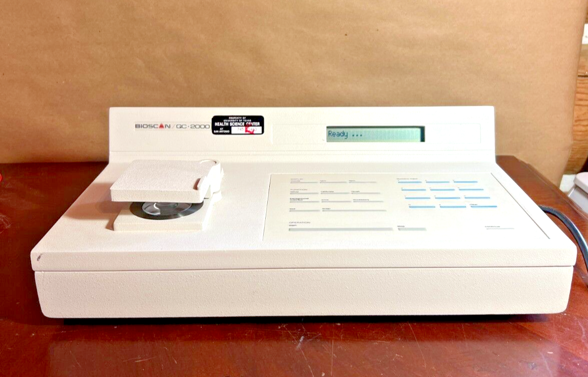 Bioscan QC-2000 Scanner Radioactivity Counter Lab