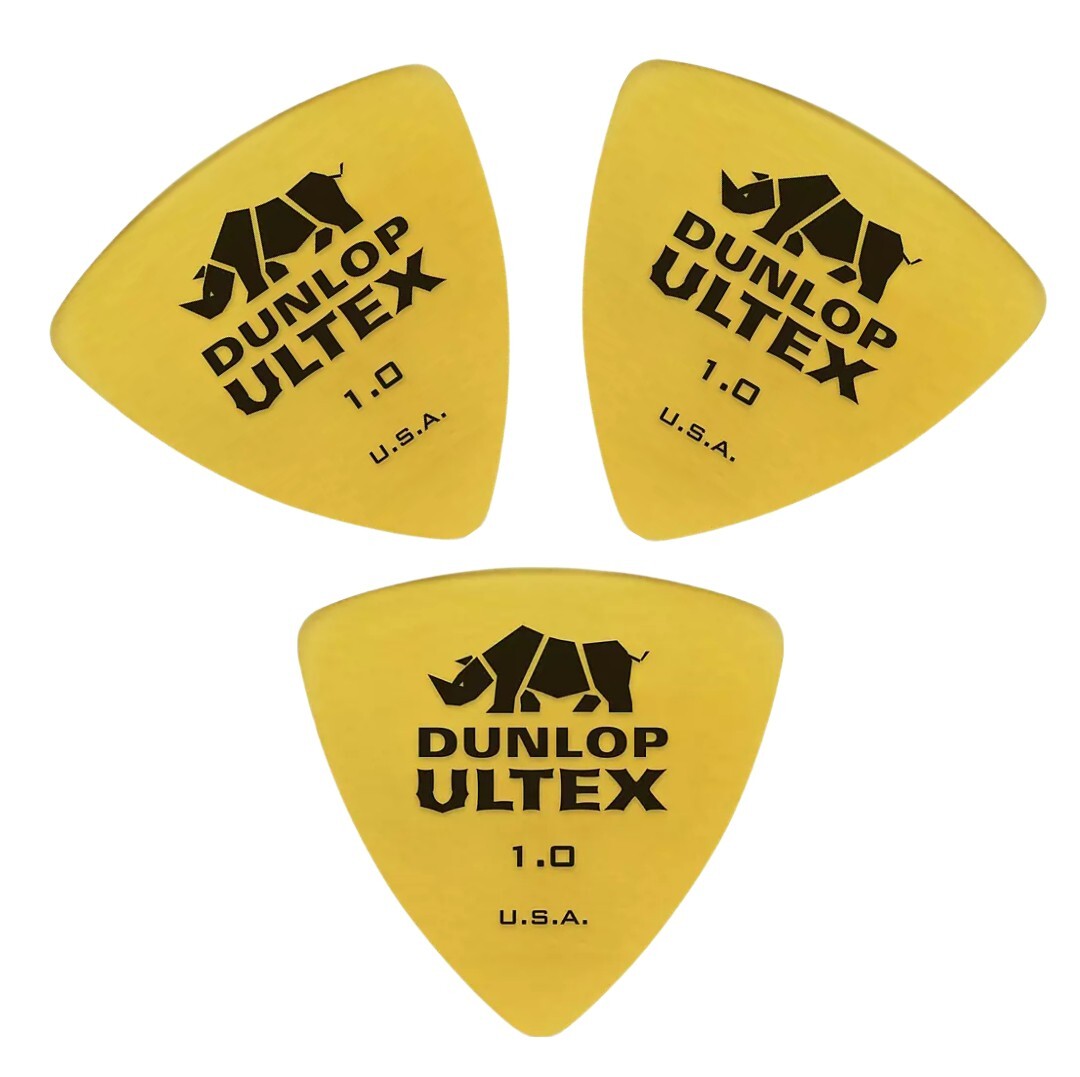 Dunlop Ultex Triangle 1.0mm - 3 Pack