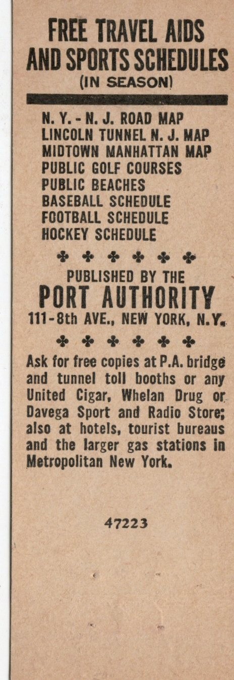 Vintage Matchcover 4 Minute Crossings