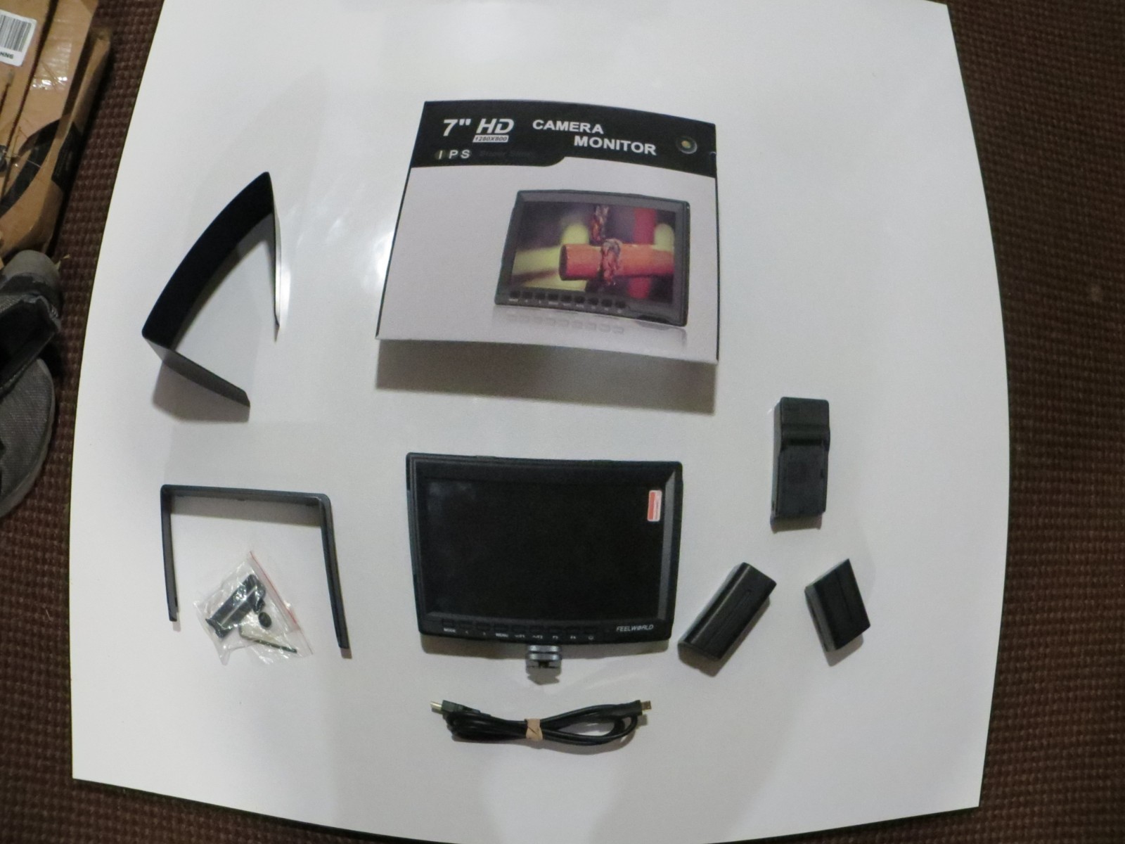 7" DSLR camera monitor HkD with everything you need excellent