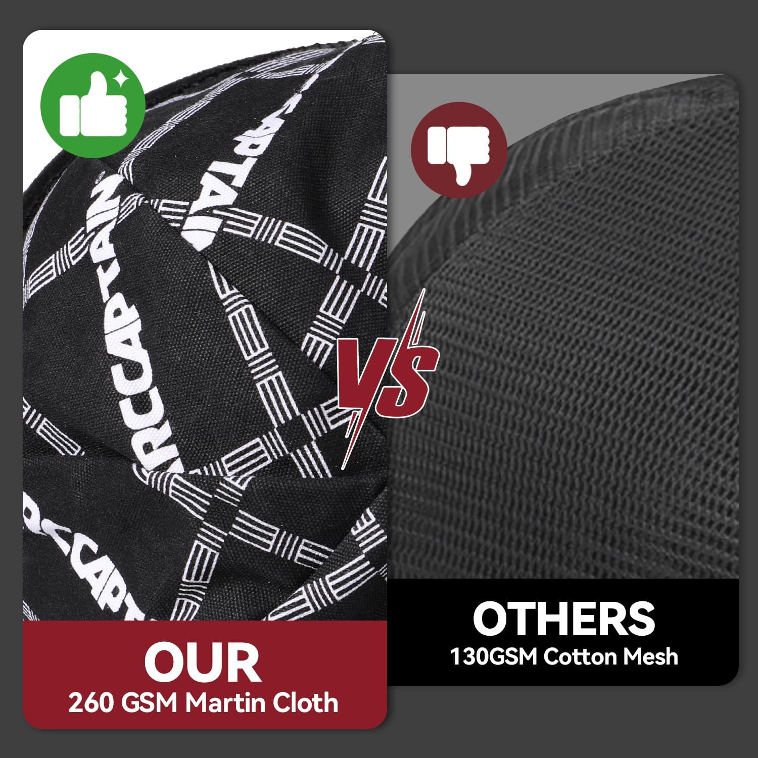ARCCAPTAIN Reversible Welding Cap Protective Welders Hat Fireproof Cotton Green