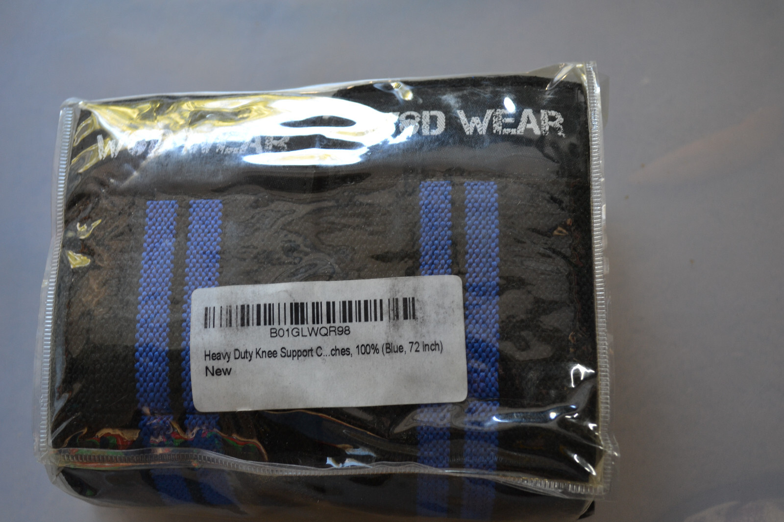WOD Wear, Elastic Knee Wraps, Cross Training, Gym, Workout, Weightlifting, NEW