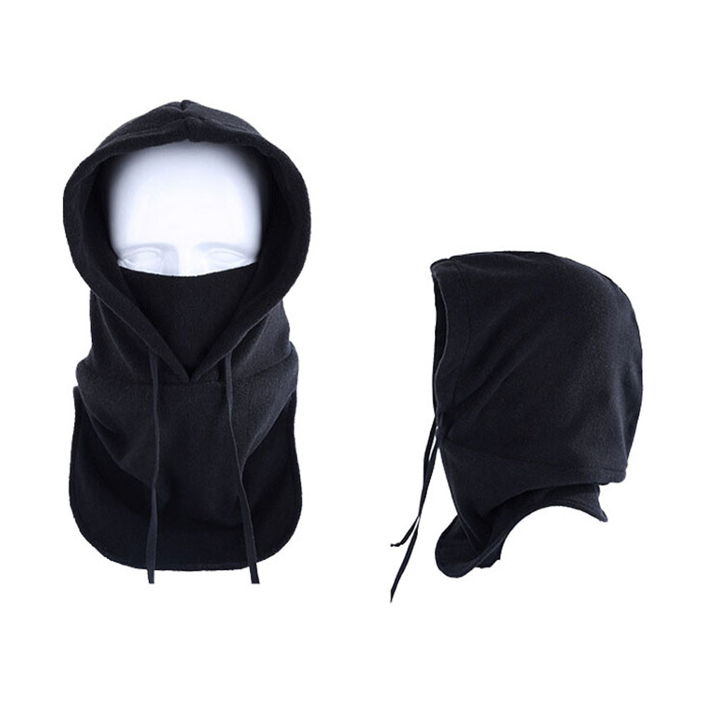 Cold Weather Windproof Fleece Neck Warm Riding Ski Balaclava Hood Full Face Mask