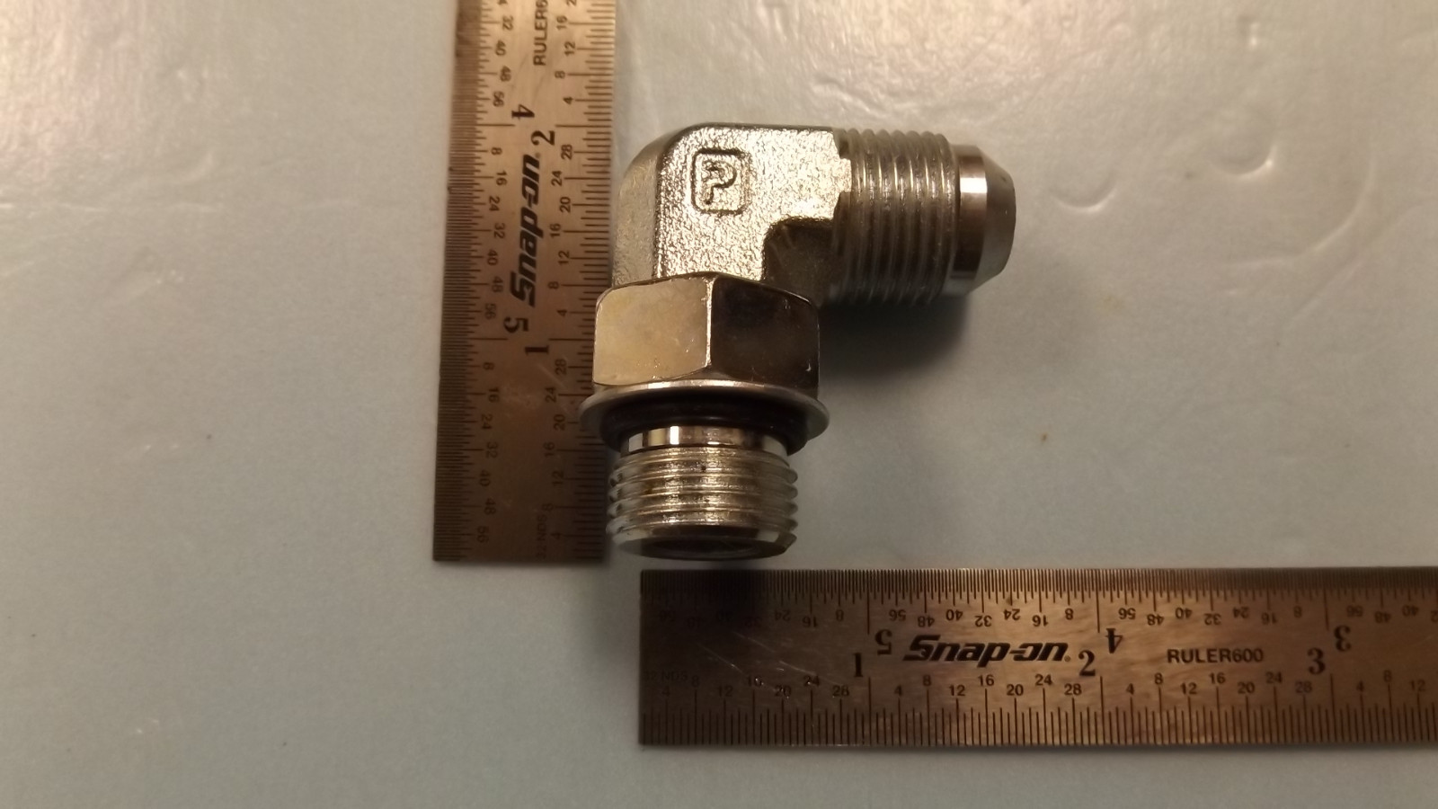 Parker 8 C5OX-S Male SAE Elbow 1/2 JIC X Size 8 SAE Steel  Lot of 2pcs