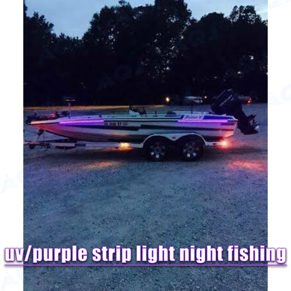 Ultraviolet LED Strip UV PURPLE Light Night Fishing Boat WhitePCB Best UV strip