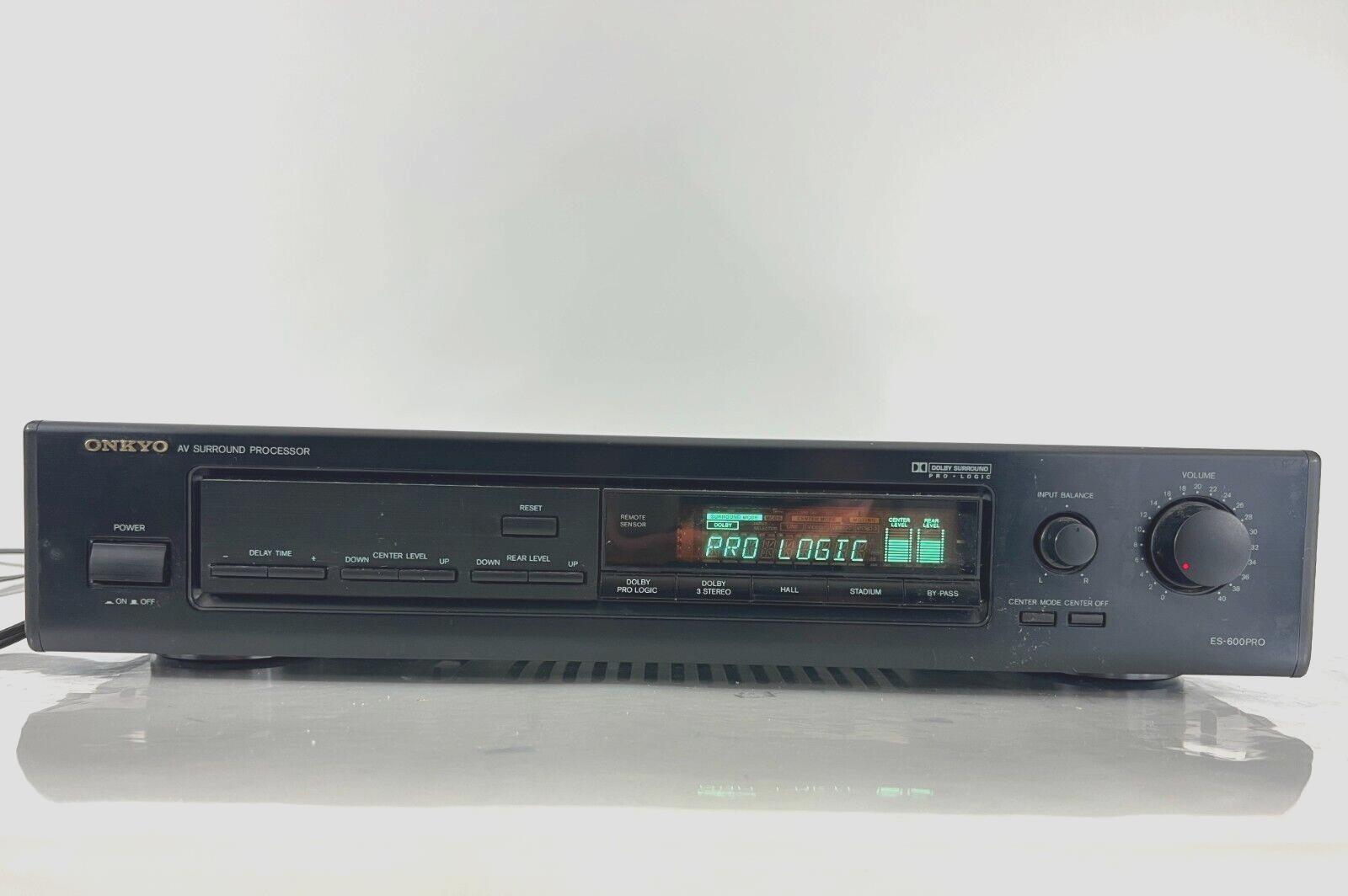 Onkyo ES-600PRO AV Surround Sound Processor - Audiophile