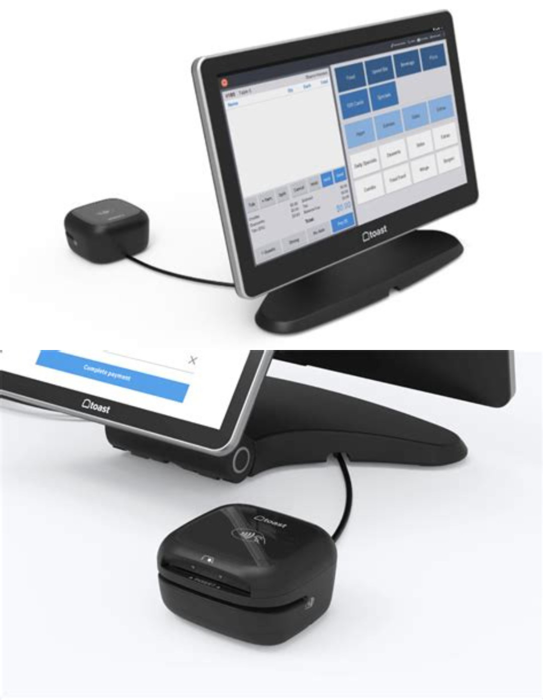 Toast Flex TT203 POS Point of Sale:  Printer, Screen, Contactless Reader