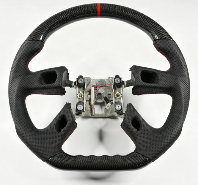 Carbon fiber steering wheel For Hummer H2 Gmc Yukon silverado Customizable