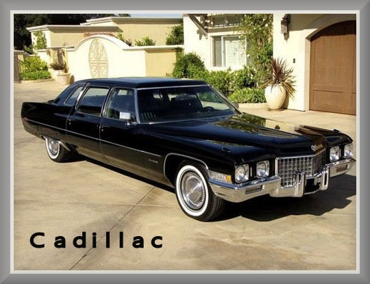 1971 Cadillac Fleetwood 75 Limousine Black, Toolbox - Refrigerator Magnet 42 MIL