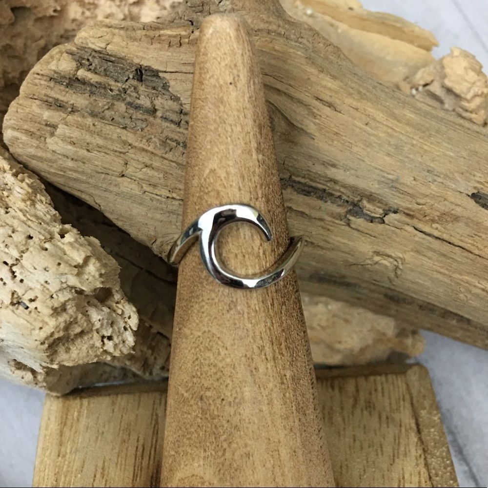 Sterling Silver Wave Toe Ring