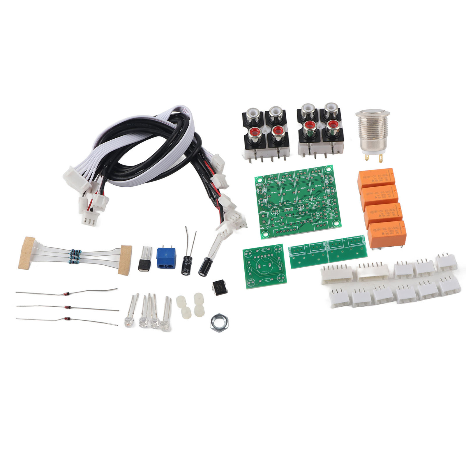 Input Switch Module Switching Board 4 Way Selector Amplifier Relay