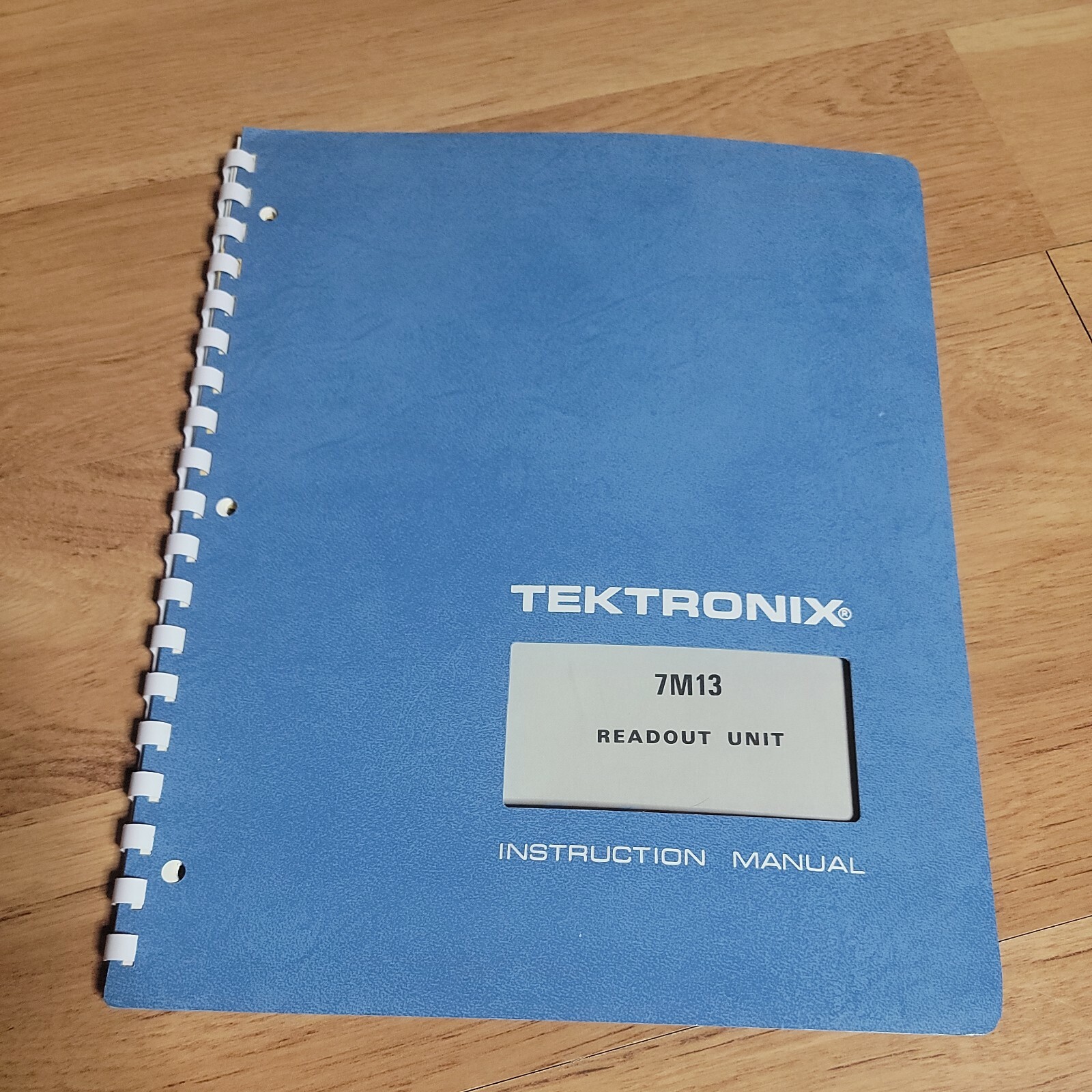 Tektronix 7M13 Readout Unit Instruction Manual service