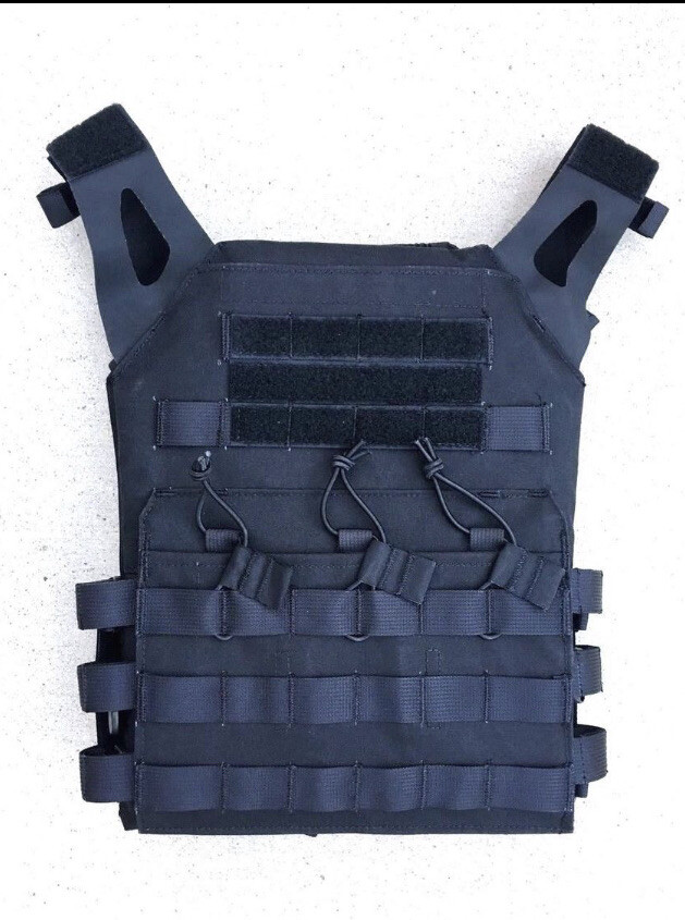 MODI (FLYYE) JPC Swift Tactical Plate Carrier - Fabric Webbing- Black