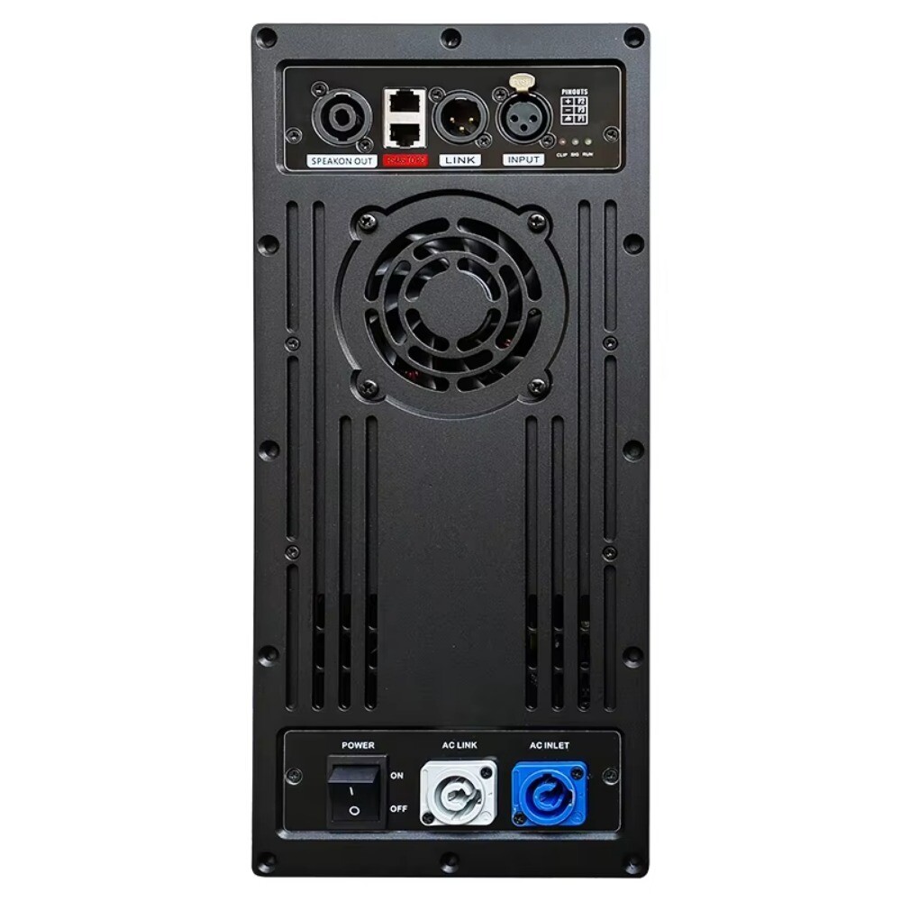 800w*2 Professional Audio Active Speaker Class D Power Amplifier for Subwoofer