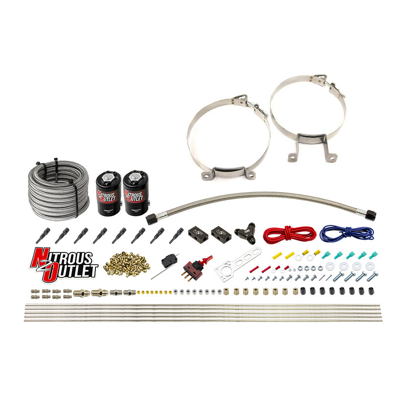 Direct Port Fogger Dry Nitrous Kit 8 Cylinder- .112 Nitrous