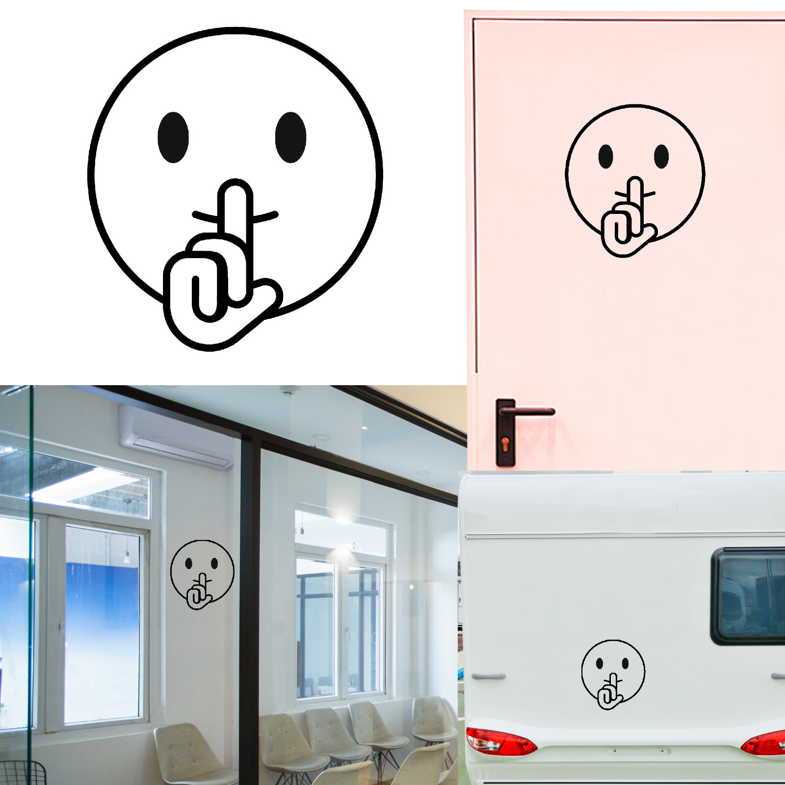 Emotion Silencio, Sticker Vinyl