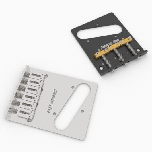 NEW Hipshot TELE RETROFIT BRIDGE 3 HL 6 SADDLE STAINLESS LEFT HAND 44100-36-SS-L