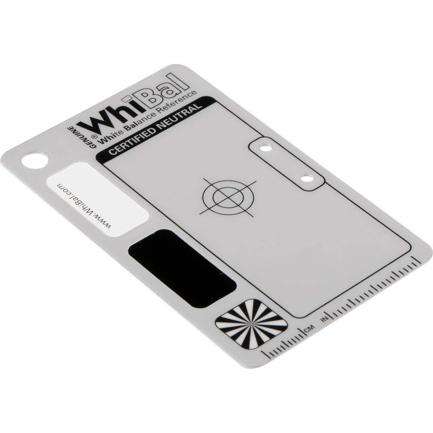 G7 Certified Neutral White Balance Pocket Card - Reference Gray Card (2.1" x ...