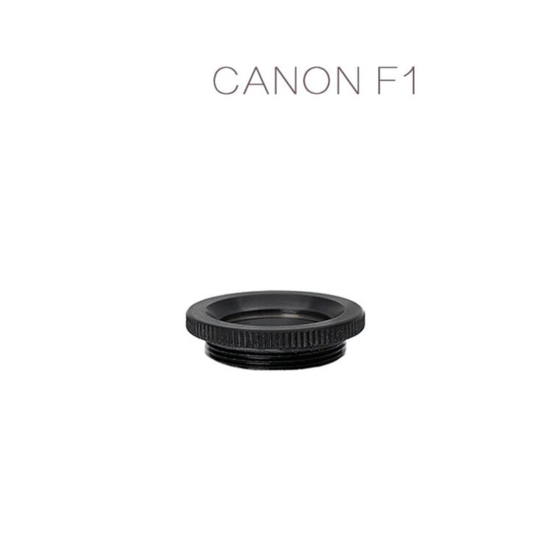 New Camera Flat Finder Lens Eyepiece w/Alloy Ring for Canon F1 NF1 Film Camera