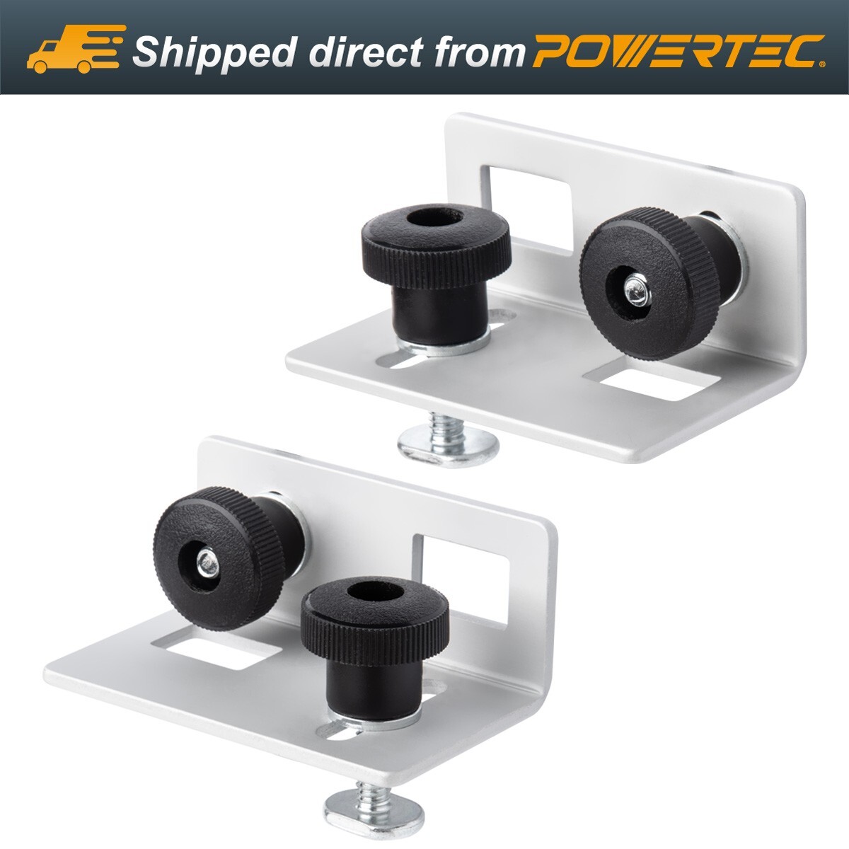 DuBois 51033 Multi Track Brackets with T Bolts, 1/4"-20 x 1", 2 PK