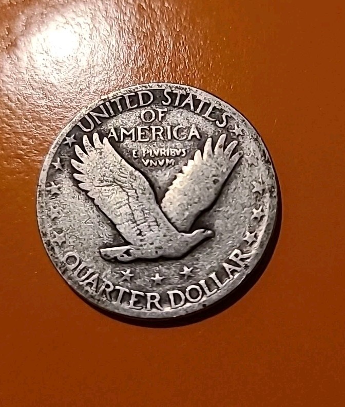1927 P STANDING LIBERTY QUARTER GOOD CONDITION