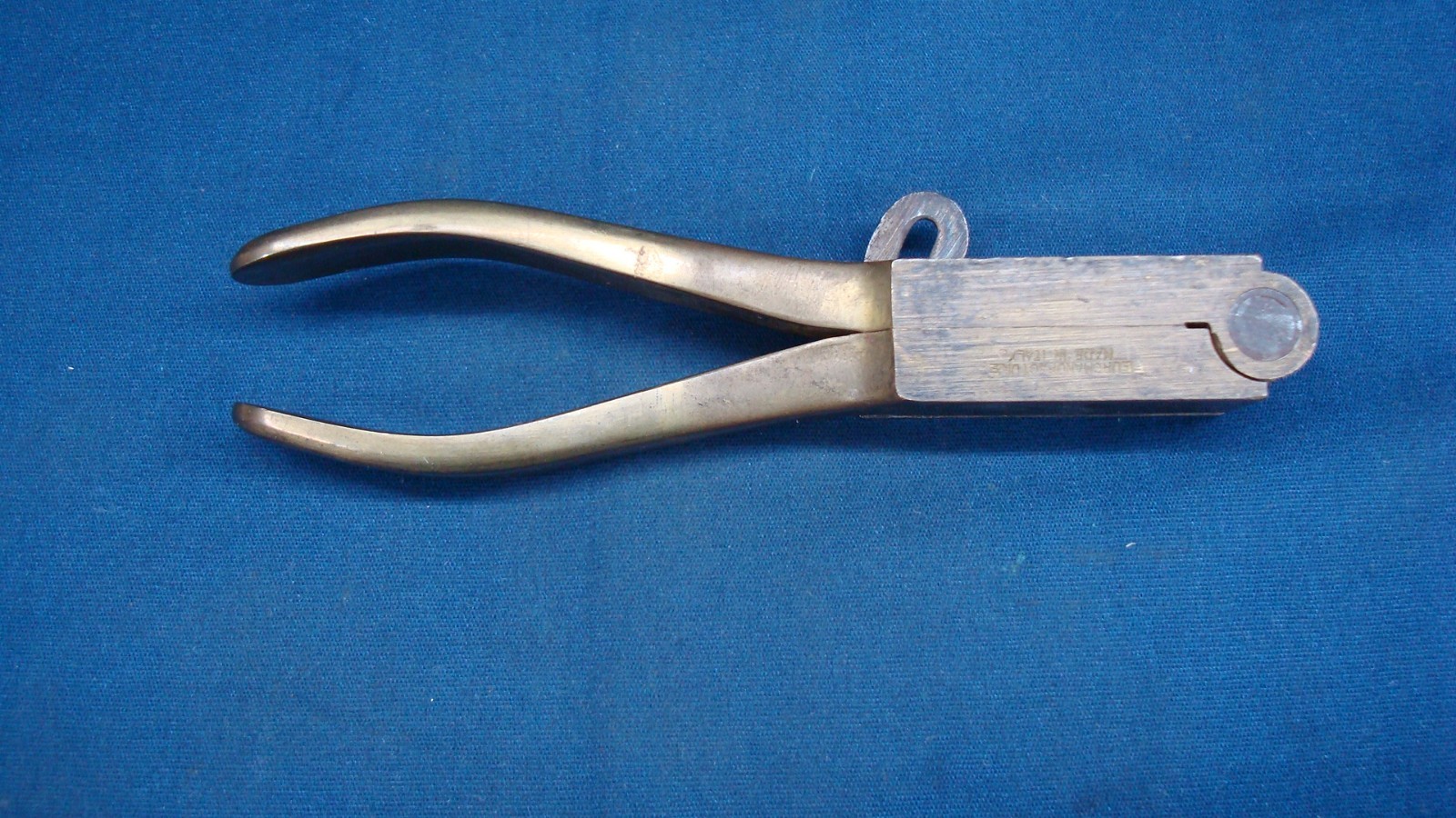 Vintage Brass Bullet & Ball Mold Made by Euromanufacture Italy