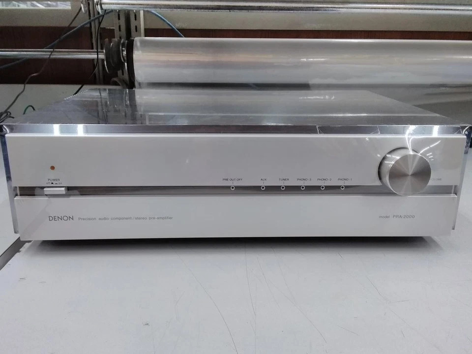 DENON PRA-2000 Preamplifier Tested & Working JAPAN