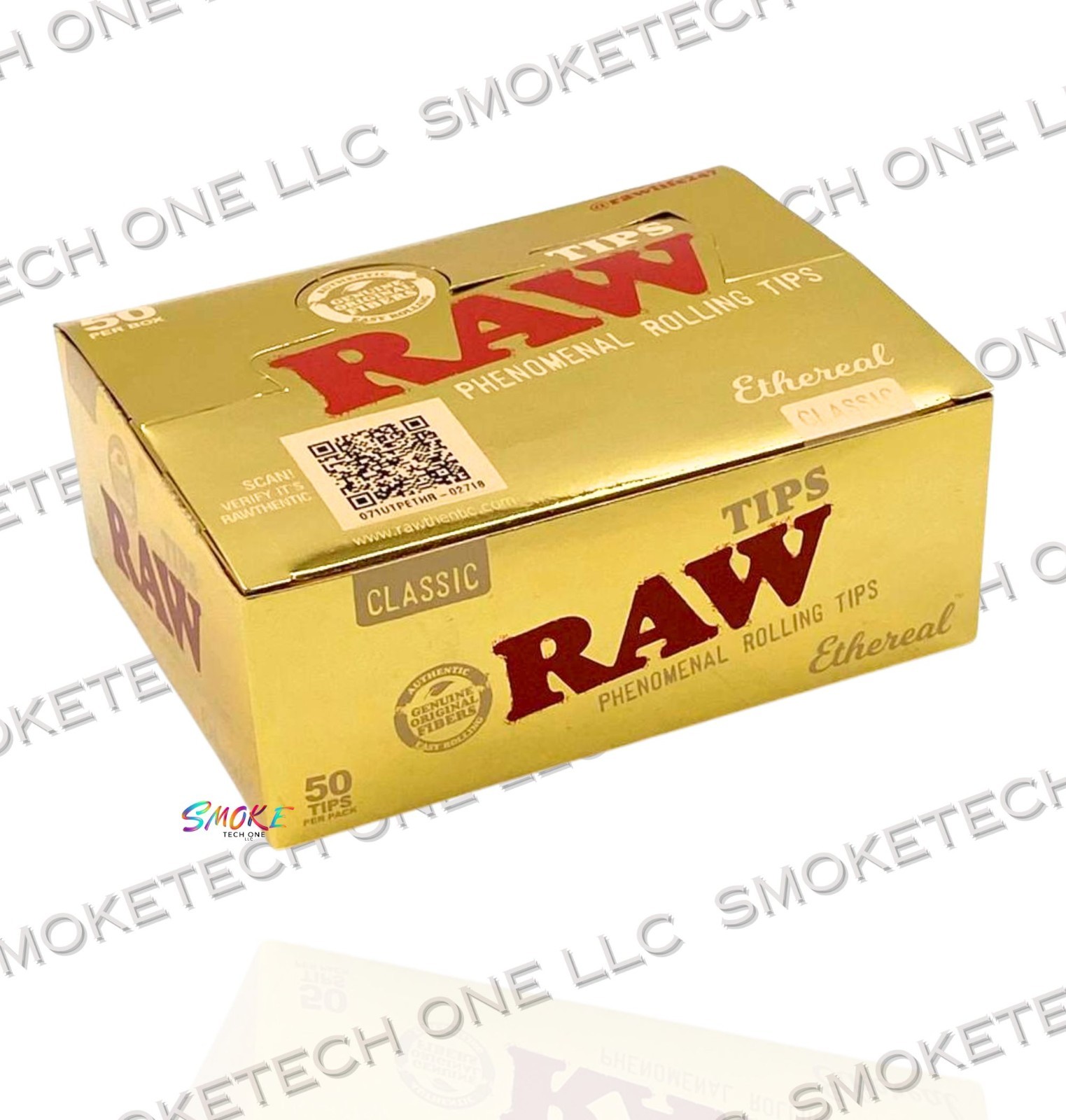 RAW Classic Ethereal Tips – Limited Edition Gold Pack (Full box)