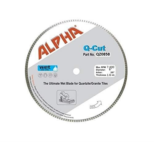 Alpha Professional Tools Q-Cut Wet Blade 8"- QZ0858