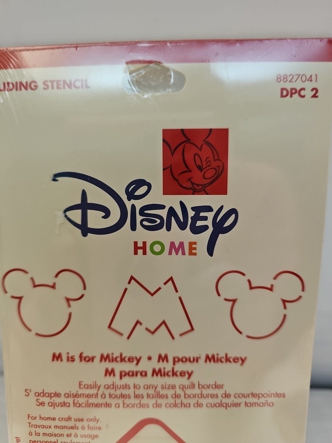 Disney Home Mickey Sliding Stencil Crafts