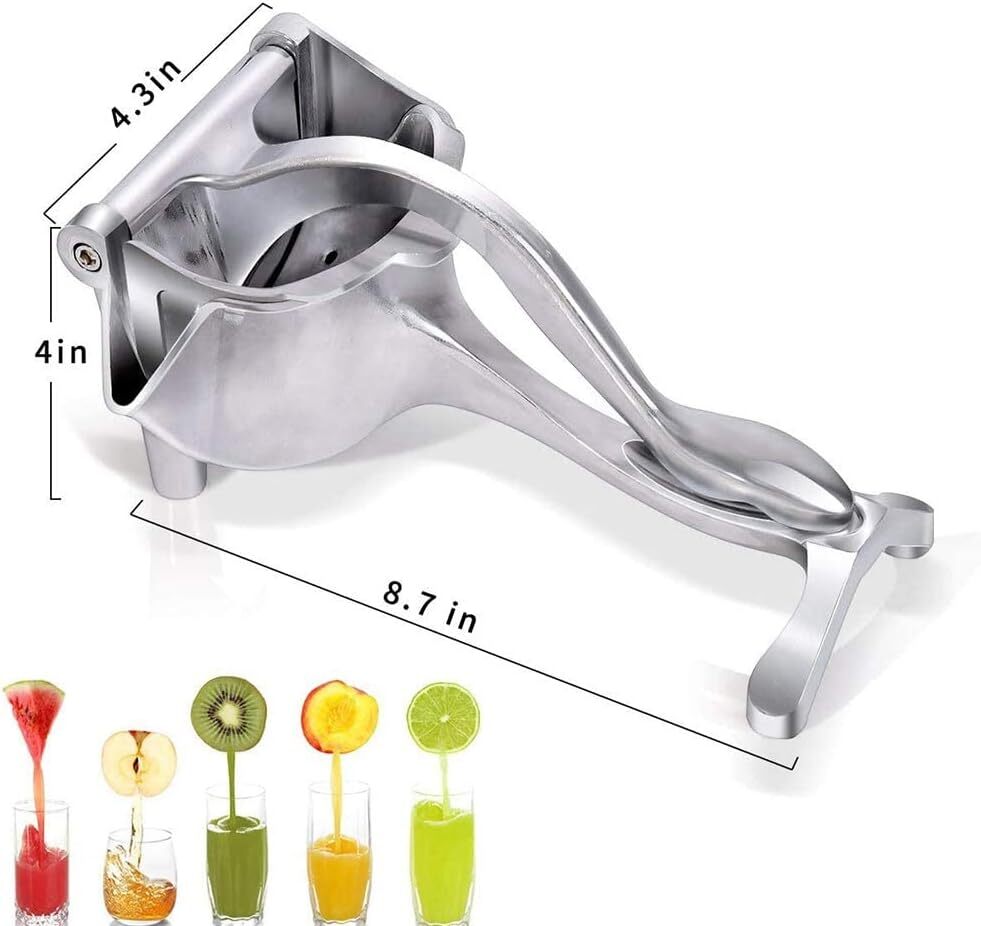 Heavy Duty Manual Fruit Juicer Premium Extractor Hand Press Lemon Squeezer US