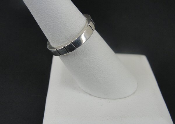 Line Design Mexico Band Sterling Silver 925 RING Size 6