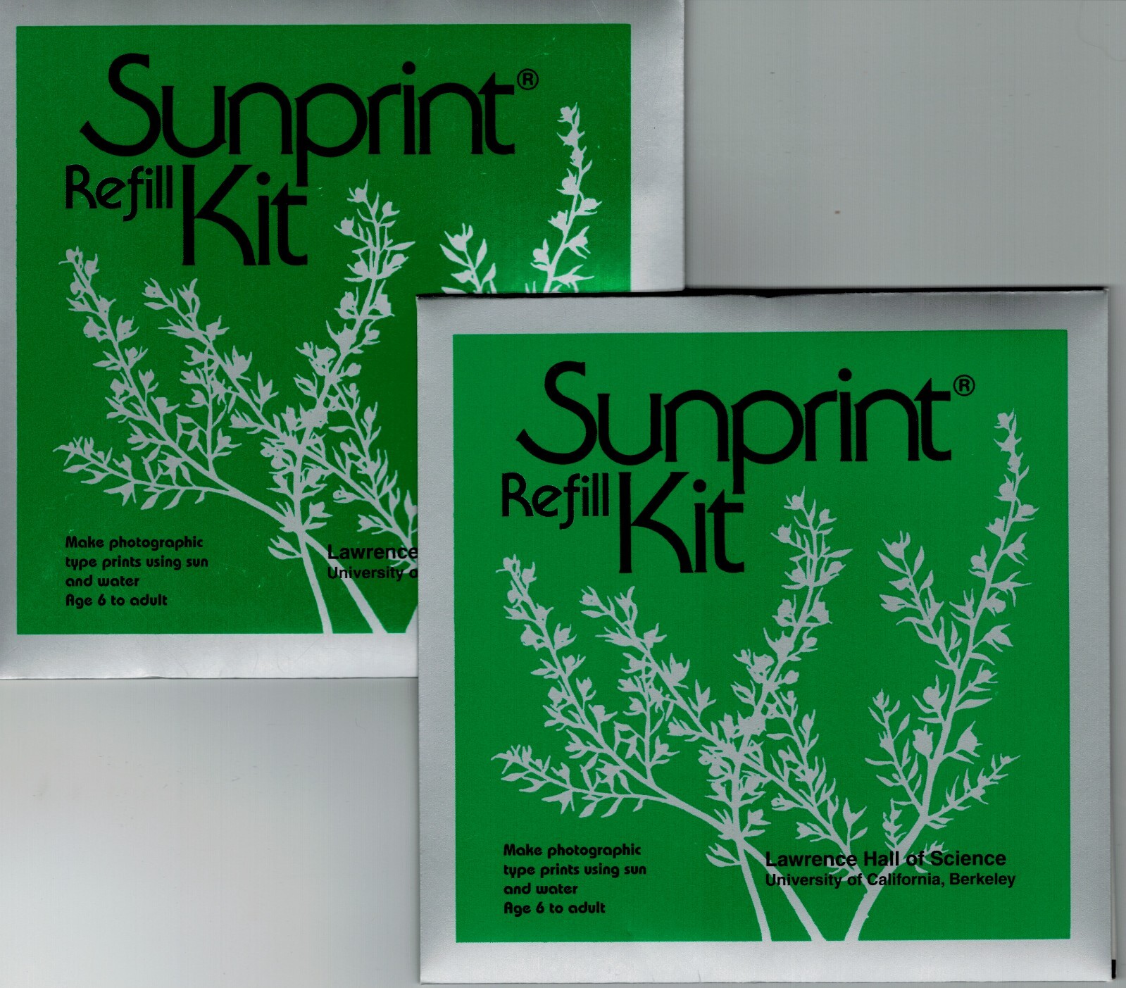 Lot of (2) Sunprint Refill Kit, Set of 12 Sheets per kit New