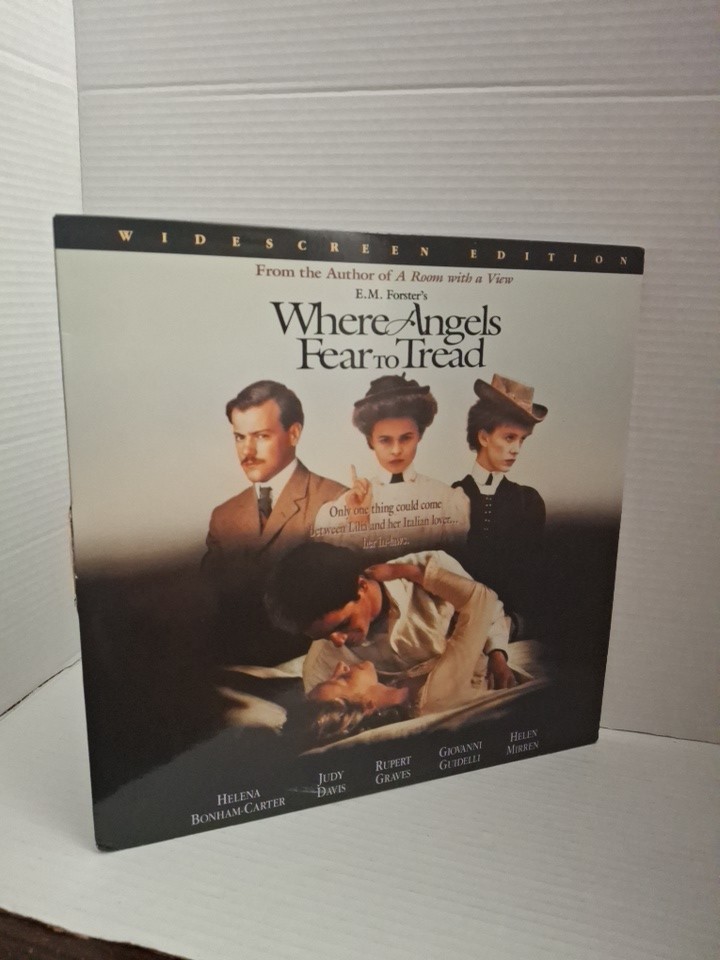Where Angels Fear To Tread (1992,LASERDISC) Helen Mirren,gr