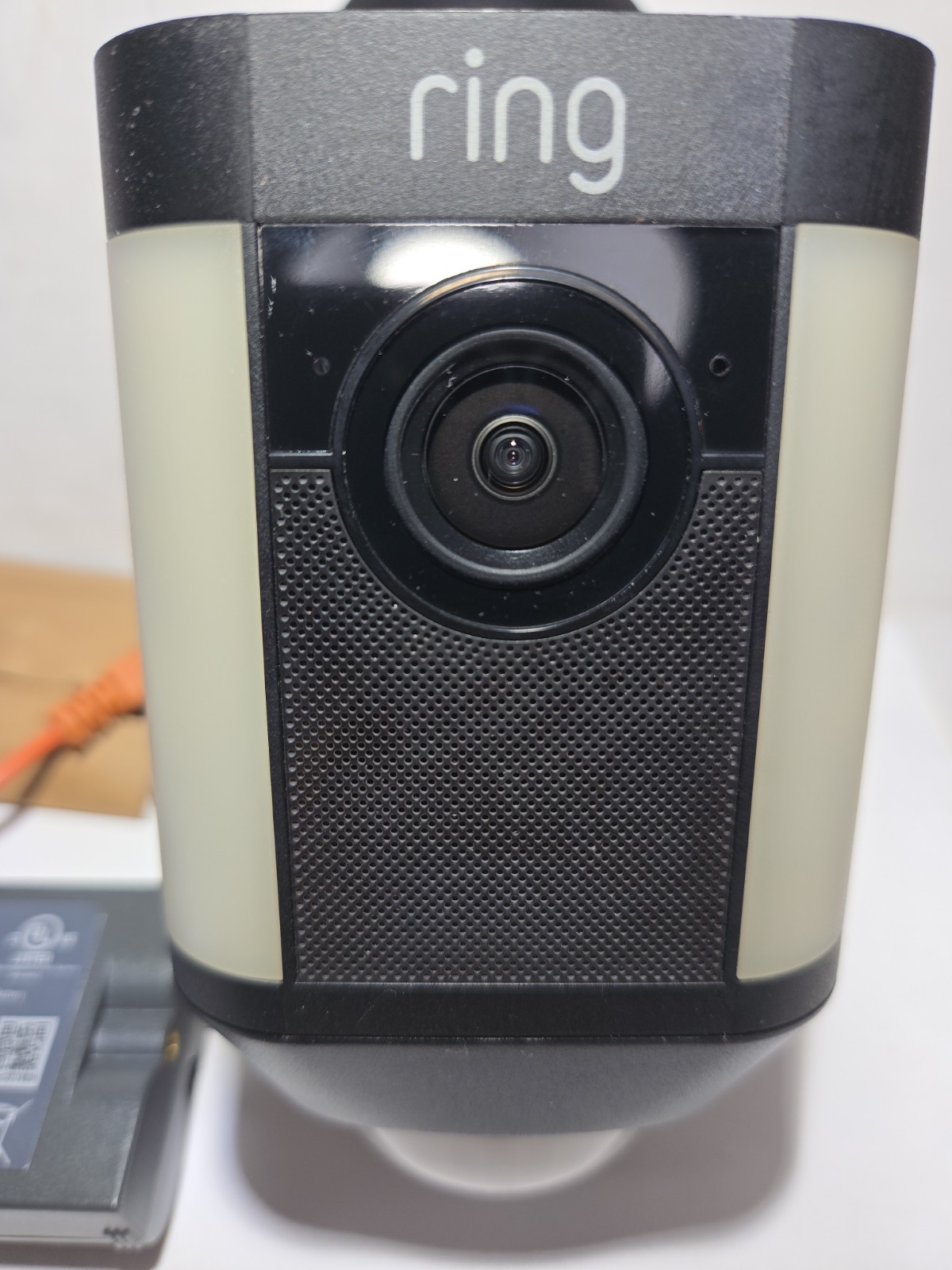 Ring Spotlight Cam Outdoor Battery Powered Security Camera Black
