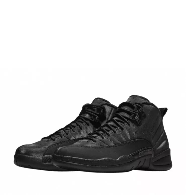 Men's Jordan 12 Retro Winterized Triple Black Size US 7-12