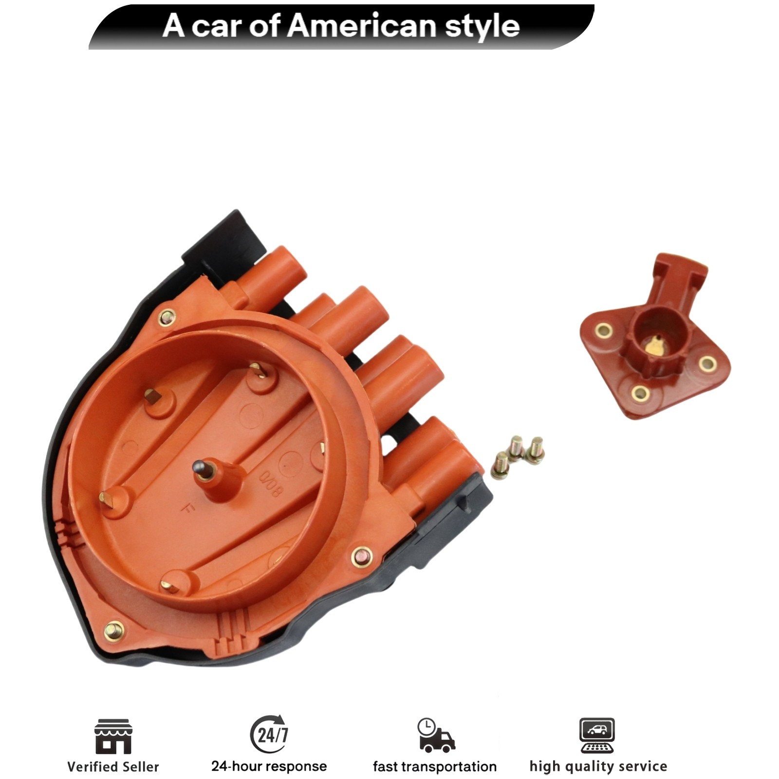 New Distributor Cap & Rotor Fit For BMW E23 E24 E28 E30 E31 E32 12111725070