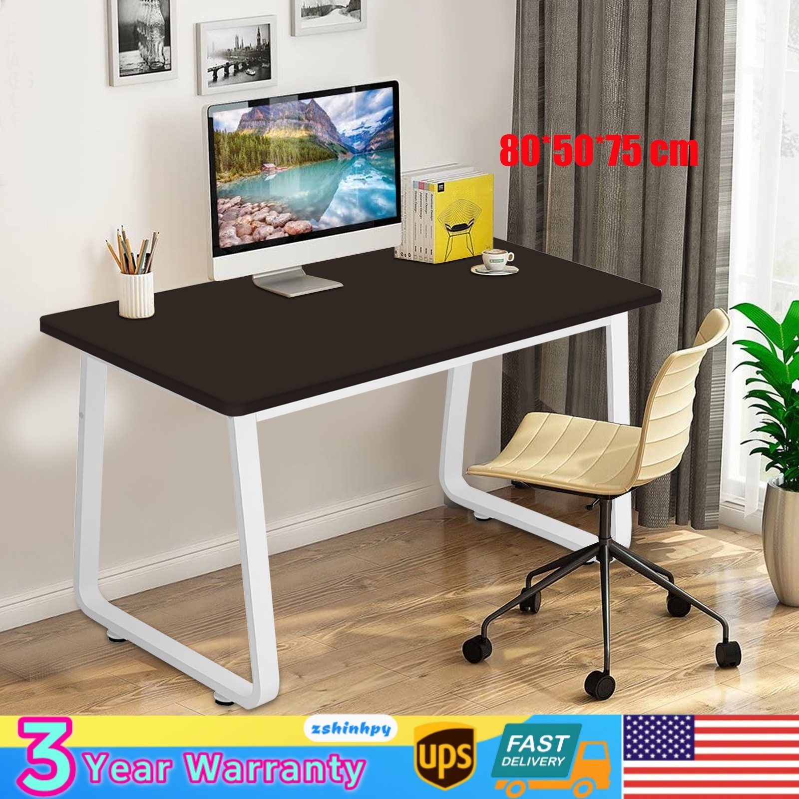 Computer Desk Writing Study Gaming PC Laptop Table Workstation Home Office 32in