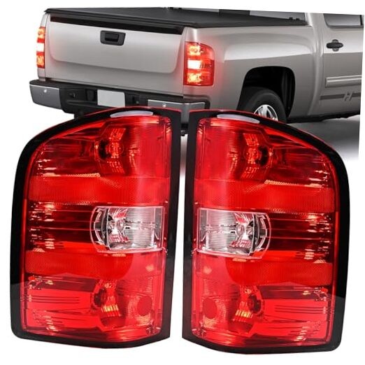 Tail Lights Assembly for Chevy Silverado 1500 For 2007-2013 Chevy Silverado
