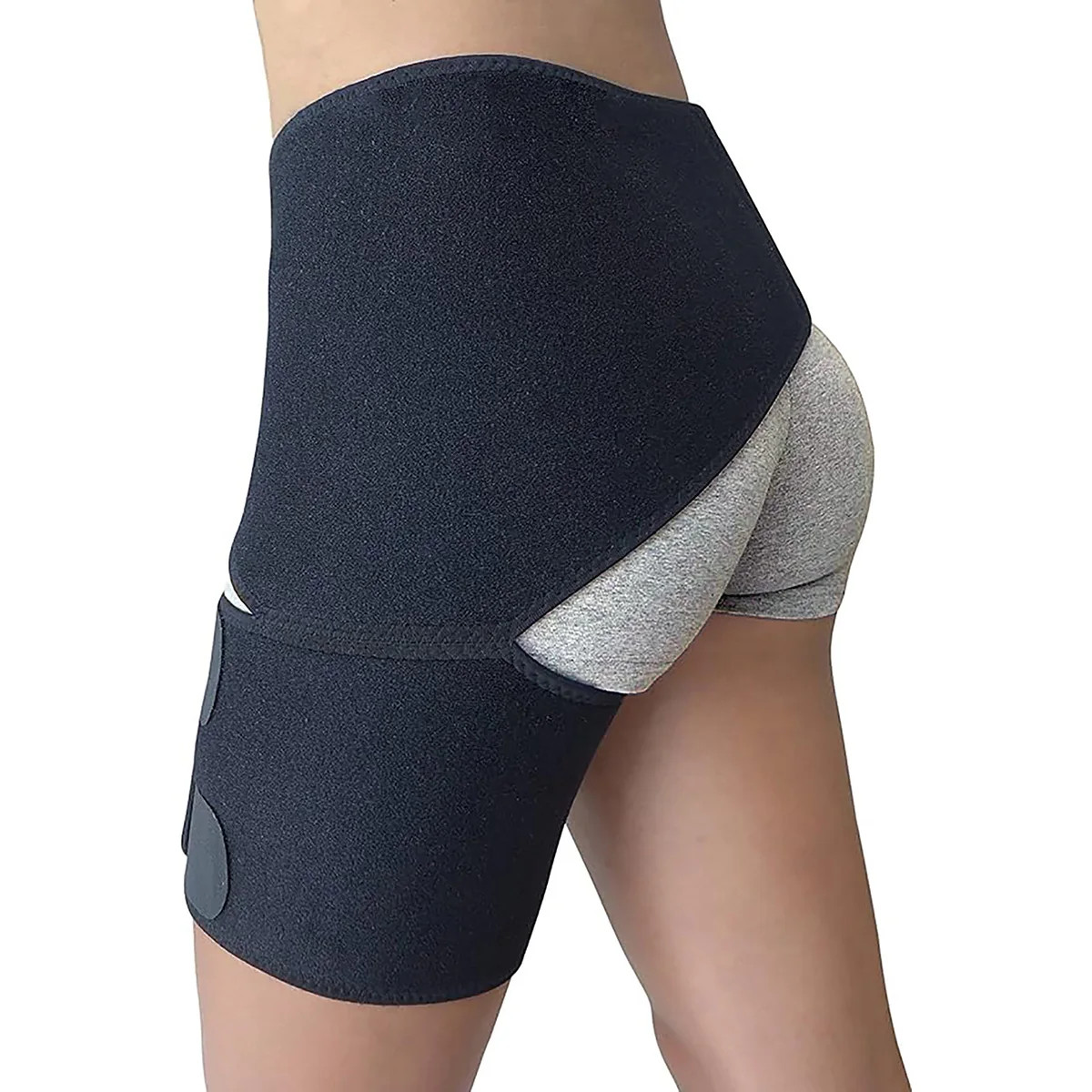 Hip Brace for Sciatica Nerve,Compression Support Wrap - Pulled Thigh,Hi